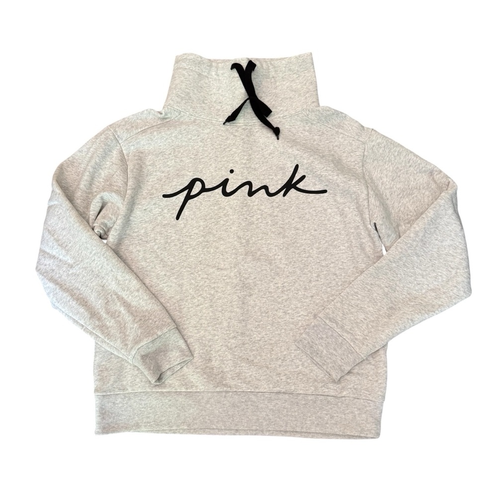 NWT PINK Victoria's Secret Gray sweatshirt Sz XS